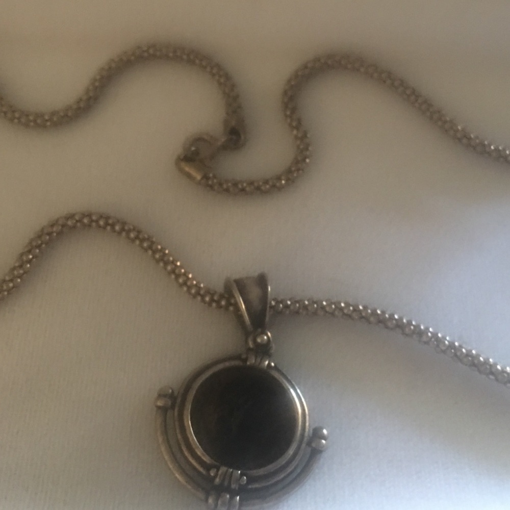 100% Authentic Roman coin pendant and chain